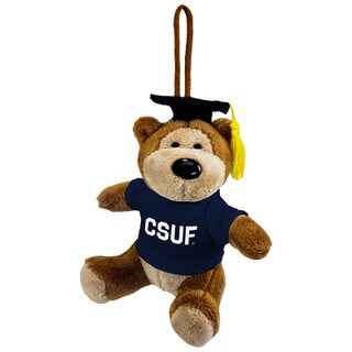 CSUF Beary Cute Graduate Keychain